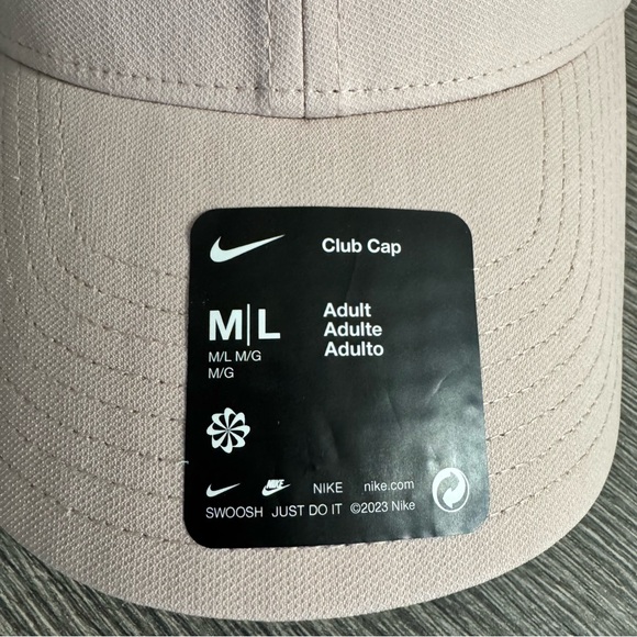 Nike Dri-fit Club Cap Adjustable Hat Adult Unisex Size M/L Light Pink - Picture 3 of 8